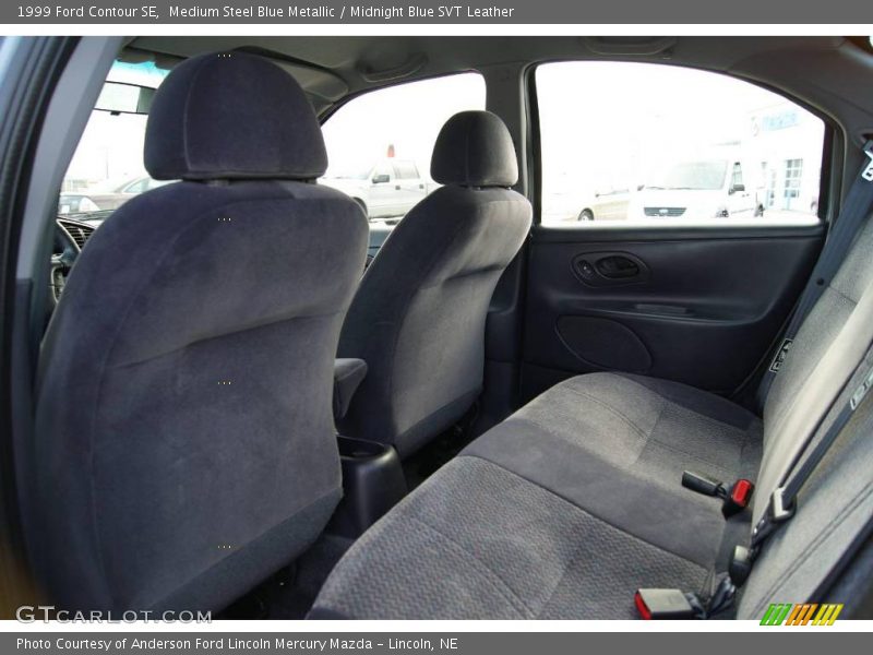 Medium Steel Blue Metallic / Midnight Blue SVT Leather 1999 Ford Contour SE