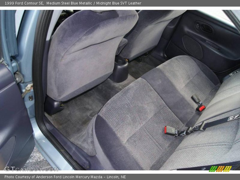 Medium Steel Blue Metallic / Midnight Blue SVT Leather 1999 Ford Contour SE