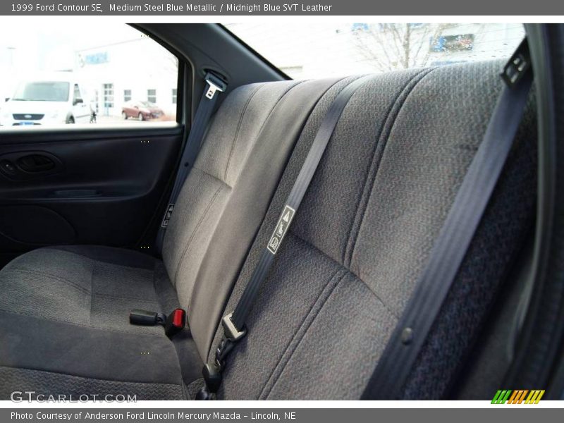 Medium Steel Blue Metallic / Midnight Blue SVT Leather 1999 Ford Contour SE