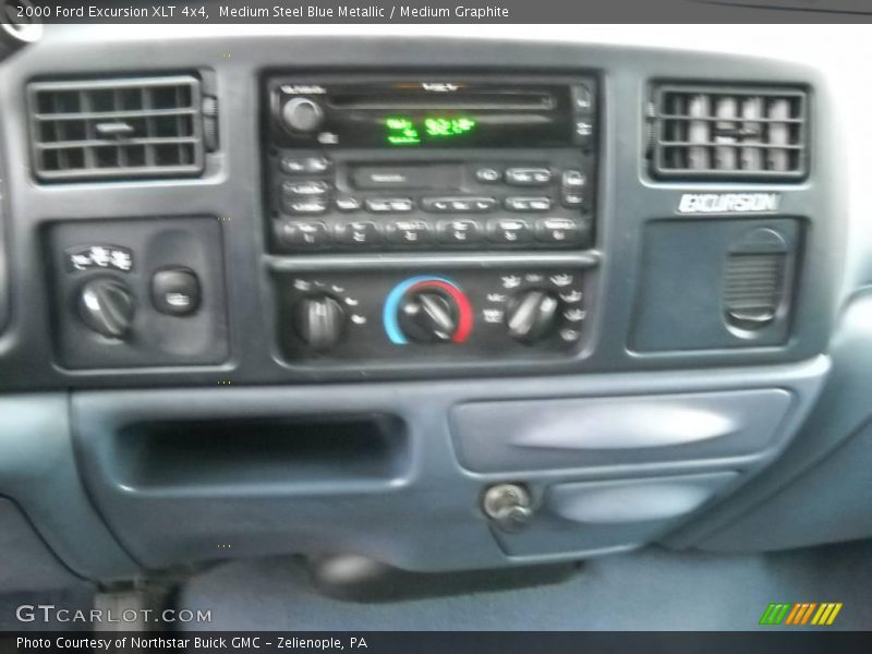 Medium Steel Blue Metallic / Medium Graphite 2000 Ford Excursion XLT 4x4