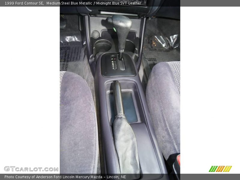 Medium Steel Blue Metallic / Midnight Blue SVT Leather 1999 Ford Contour SE