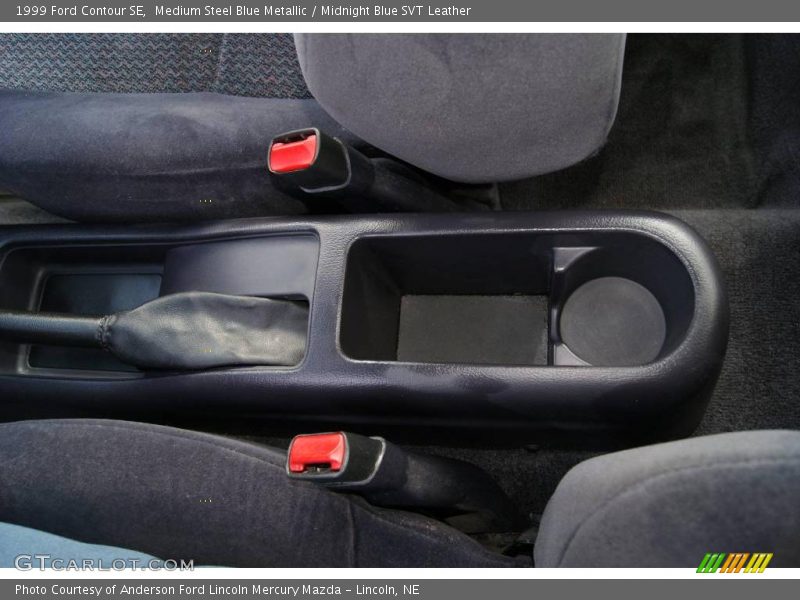 Medium Steel Blue Metallic / Midnight Blue SVT Leather 1999 Ford Contour SE