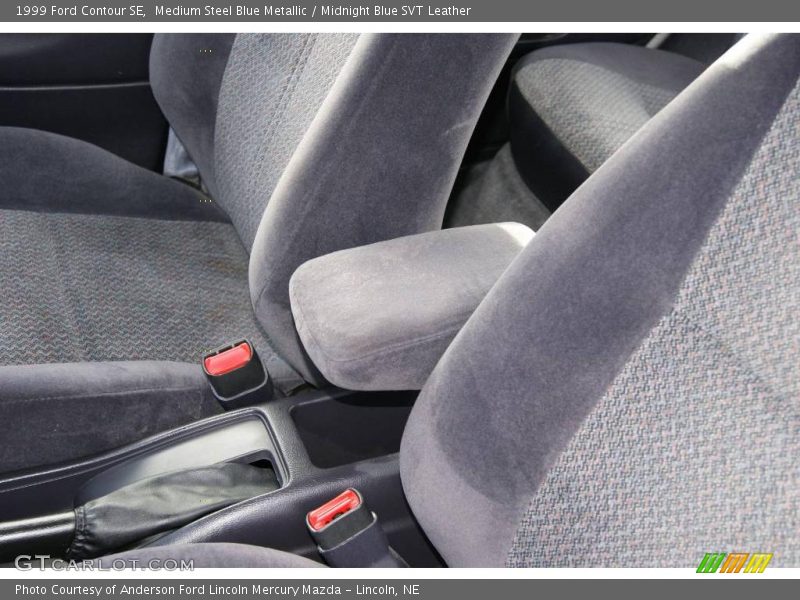 Medium Steel Blue Metallic / Midnight Blue SVT Leather 1999 Ford Contour SE