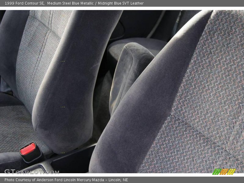 Medium Steel Blue Metallic / Midnight Blue SVT Leather 1999 Ford Contour SE