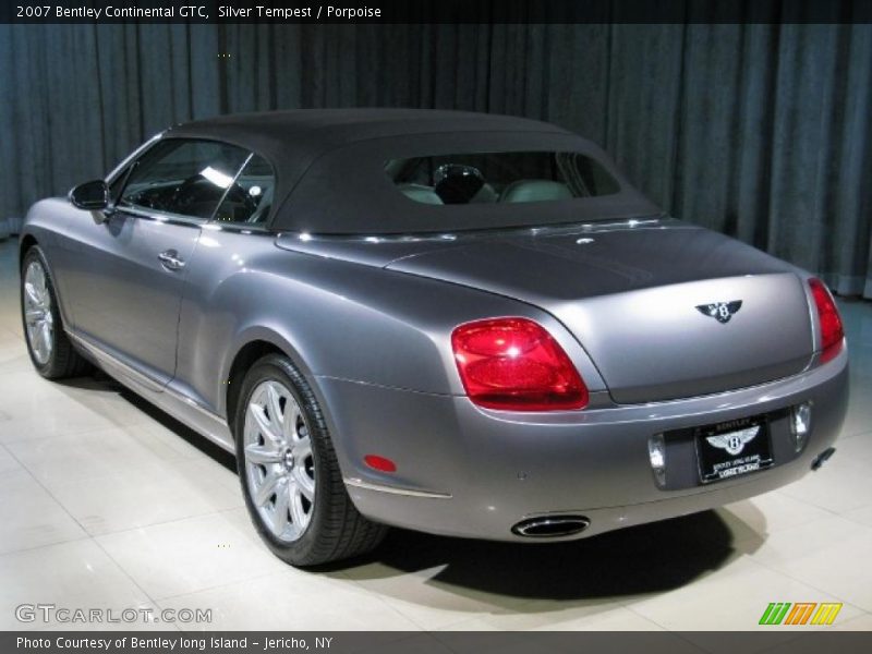 Silver Tempest / Porpoise 2007 Bentley Continental GTC