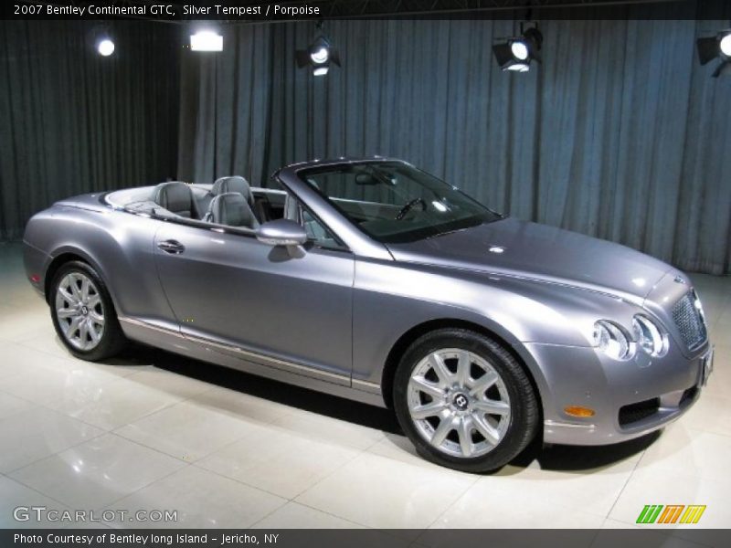 Silver Tempest / Porpoise 2007 Bentley Continental GTC
