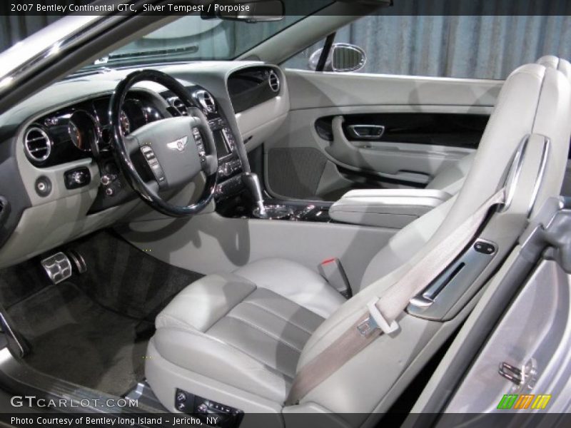 Silver Tempest / Porpoise 2007 Bentley Continental GTC