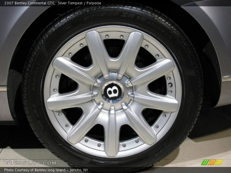 Silver Tempest / Porpoise 2007 Bentley Continental GTC