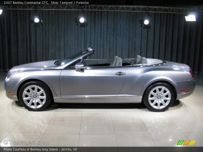 Silver Tempest / Porpoise 2007 Bentley Continental GTC