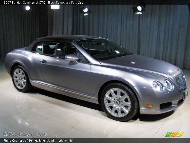 Silver Tempest / Porpoise 2007 Bentley Continental GTC