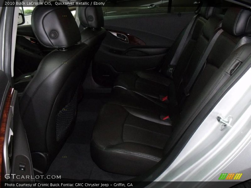 Quicksilver Metallic / Ebony 2010 Buick LaCrosse CXS