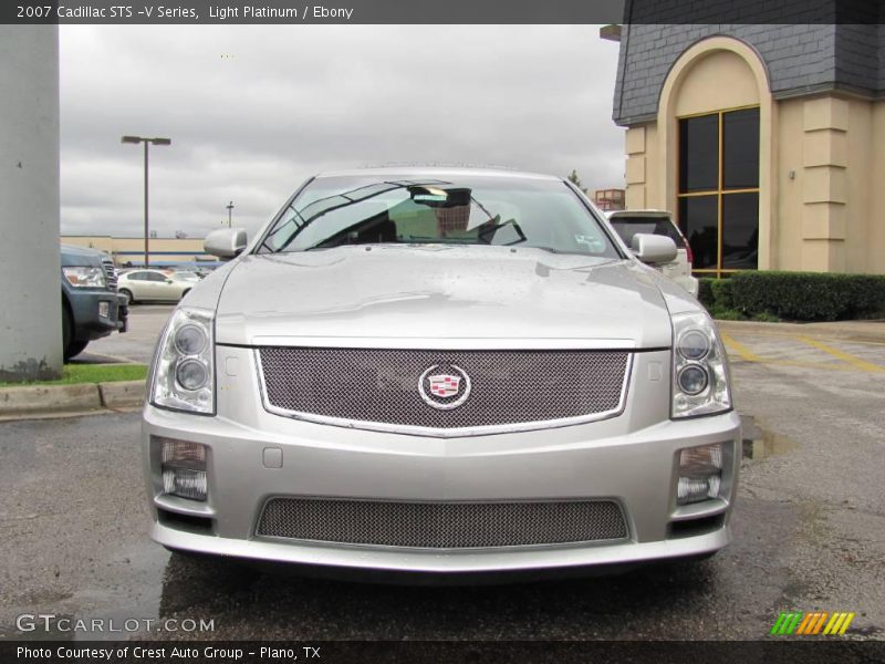 Light Platinum / Ebony 2007 Cadillac STS -V Series