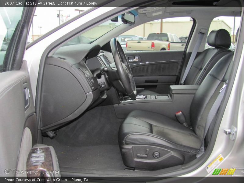 Light Platinum / Ebony 2007 Cadillac STS -V Series