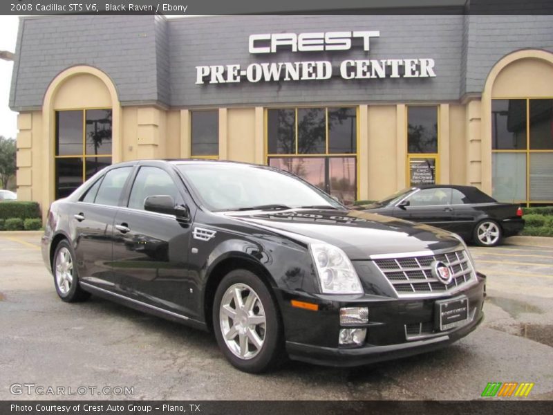 Black Raven / Ebony 2008 Cadillac STS V6