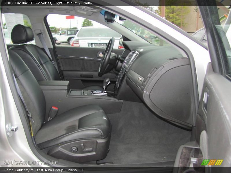 Light Platinum / Ebony 2007 Cadillac STS -V Series