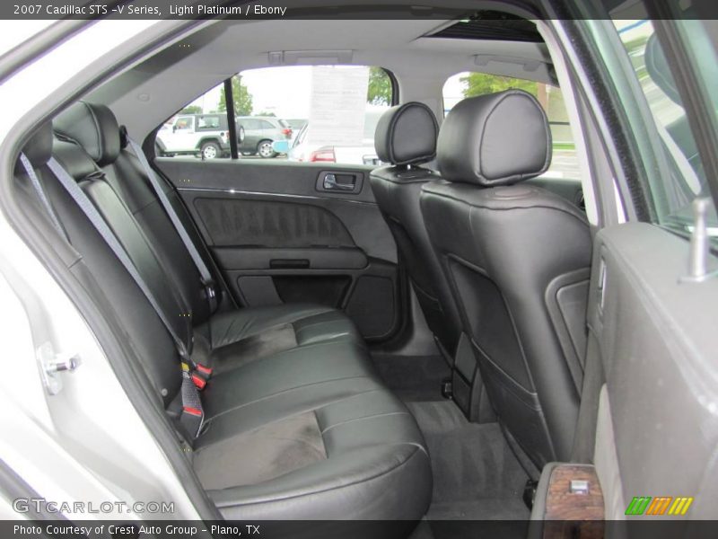 Light Platinum / Ebony 2007 Cadillac STS -V Series