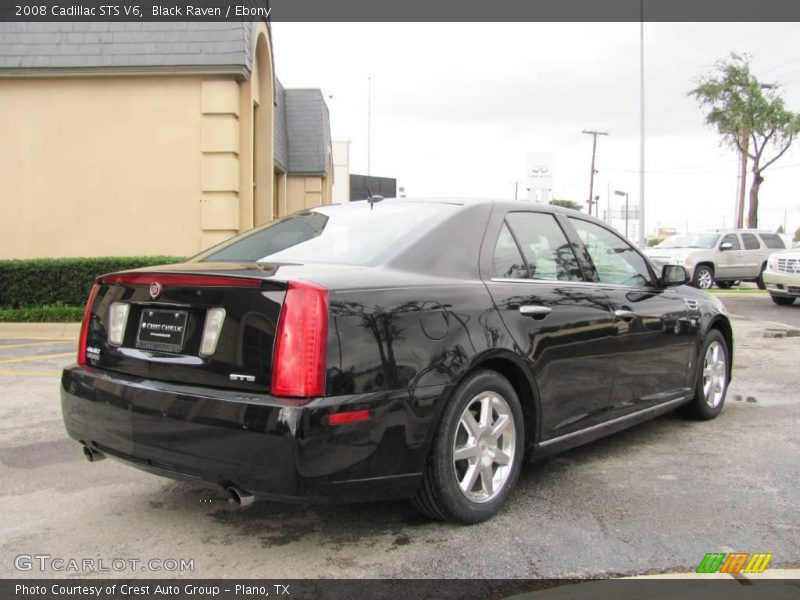 Black Raven / Ebony 2008 Cadillac STS V6