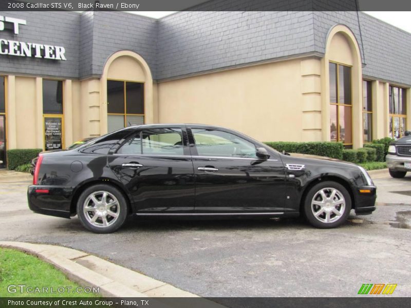 Black Raven / Ebony 2008 Cadillac STS V6