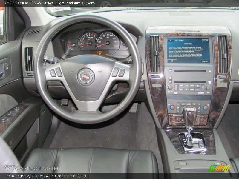 Light Platinum / Ebony 2007 Cadillac STS -V Series