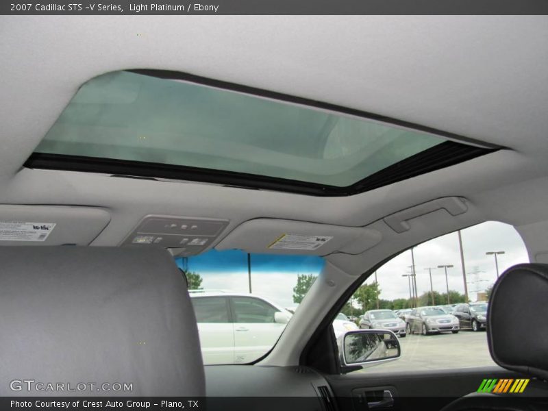 Light Platinum / Ebony 2007 Cadillac STS -V Series