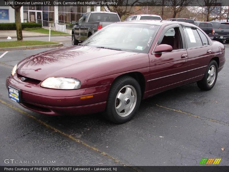Dark Carmine Red Metallic / Burgundy 1998 Chevrolet Lumina LTZ
