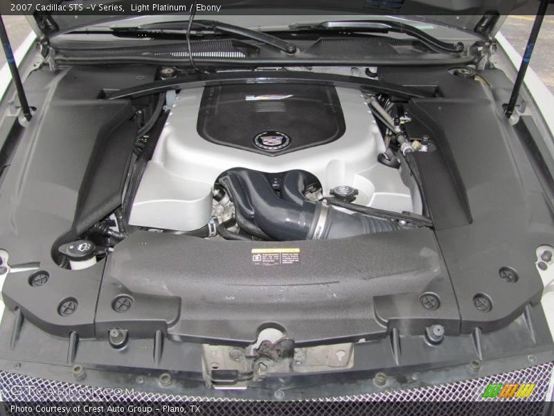 Light Platinum / Ebony 2007 Cadillac STS -V Series