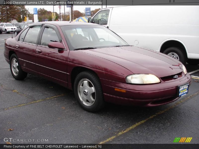 Dark Carmine Red Metallic / Burgundy 1998 Chevrolet Lumina LTZ