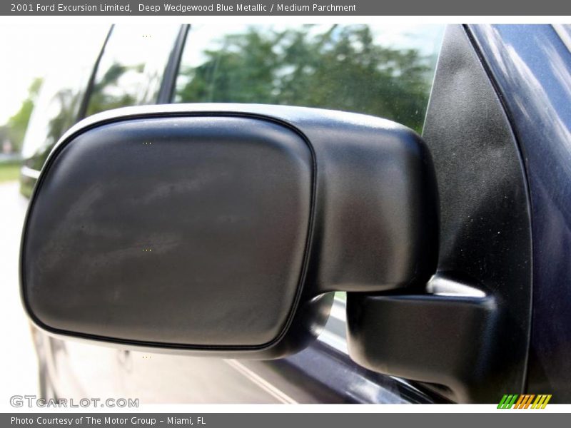 Deep Wedgewood Blue Metallic / Medium Parchment 2001 Ford Excursion Limited