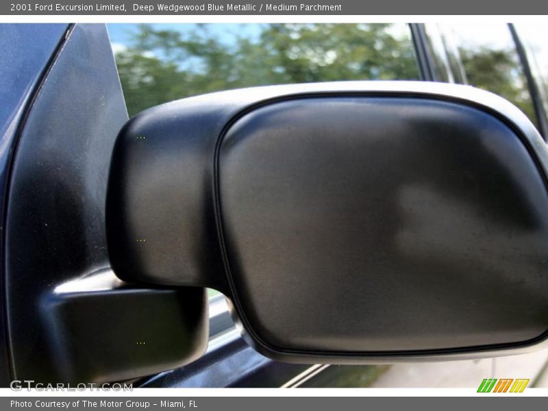 Deep Wedgewood Blue Metallic / Medium Parchment 2001 Ford Excursion Limited