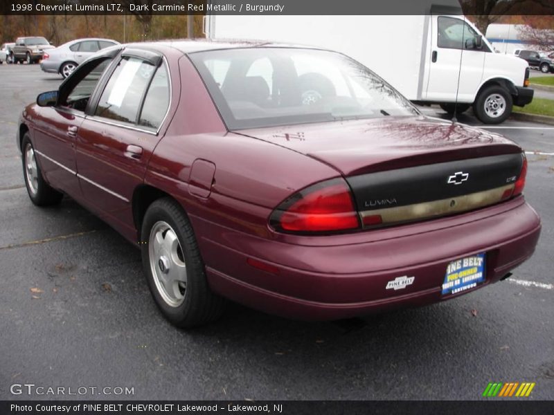 Dark Carmine Red Metallic / Burgundy 1998 Chevrolet Lumina LTZ