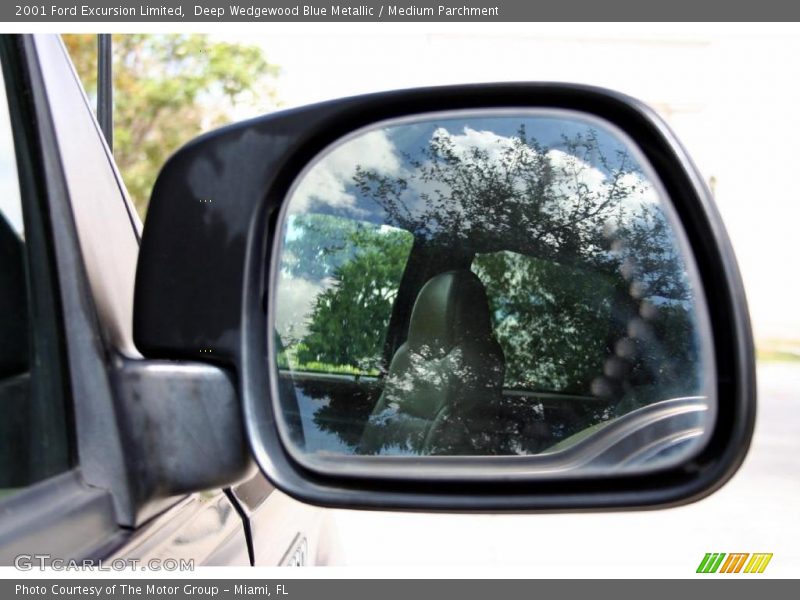 Deep Wedgewood Blue Metallic / Medium Parchment 2001 Ford Excursion Limited
