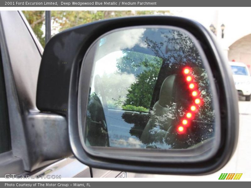 Deep Wedgewood Blue Metallic / Medium Parchment 2001 Ford Excursion Limited
