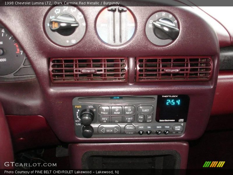 Dark Carmine Red Metallic / Burgundy 1998 Chevrolet Lumina LTZ