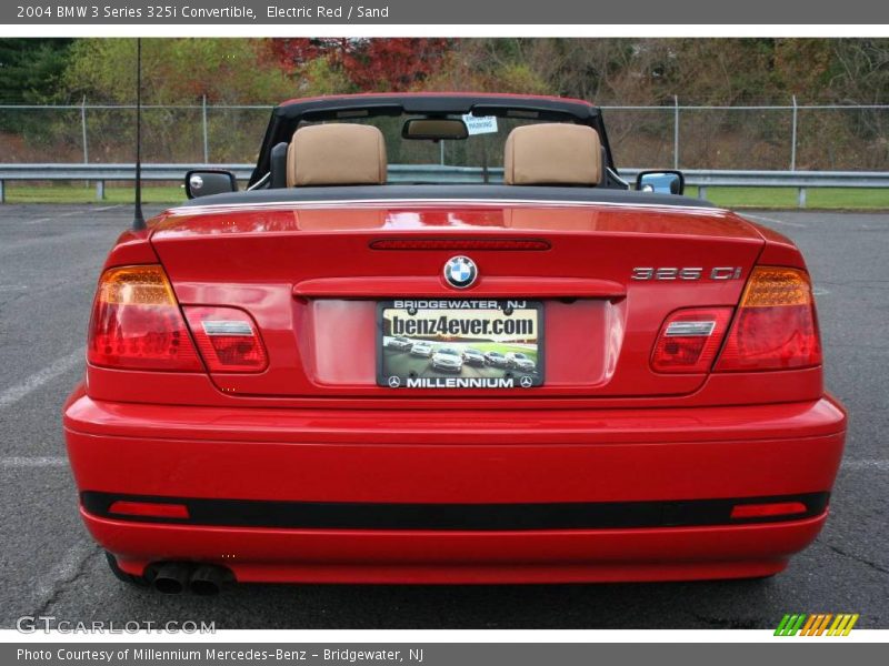 Electric Red / Sand 2004 BMW 3 Series 325i Convertible