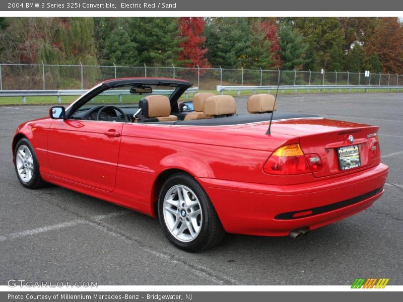 Electric Red / Sand 2004 BMW 3 Series 325i Convertible