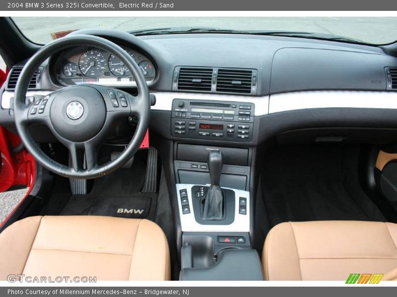 Electric Red / Sand 2004 BMW 3 Series 325i Convertible