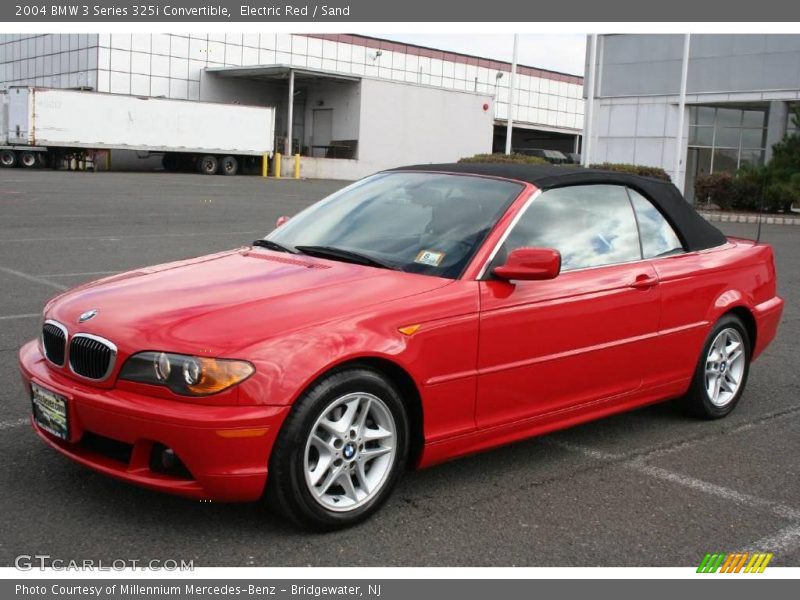 Electric Red / Sand 2004 BMW 3 Series 325i Convertible