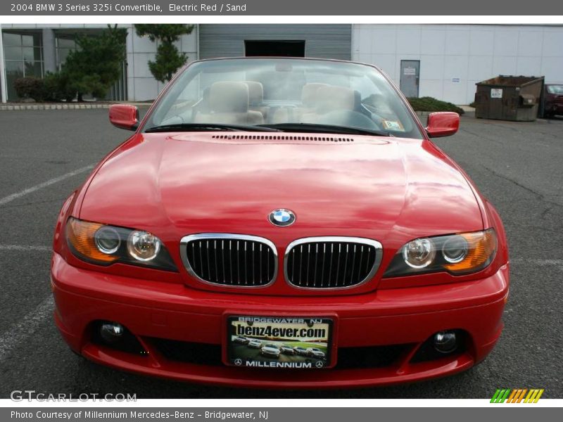Electric Red / Sand 2004 BMW 3 Series 325i Convertible