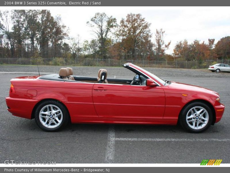 Electric Red / Sand 2004 BMW 3 Series 325i Convertible