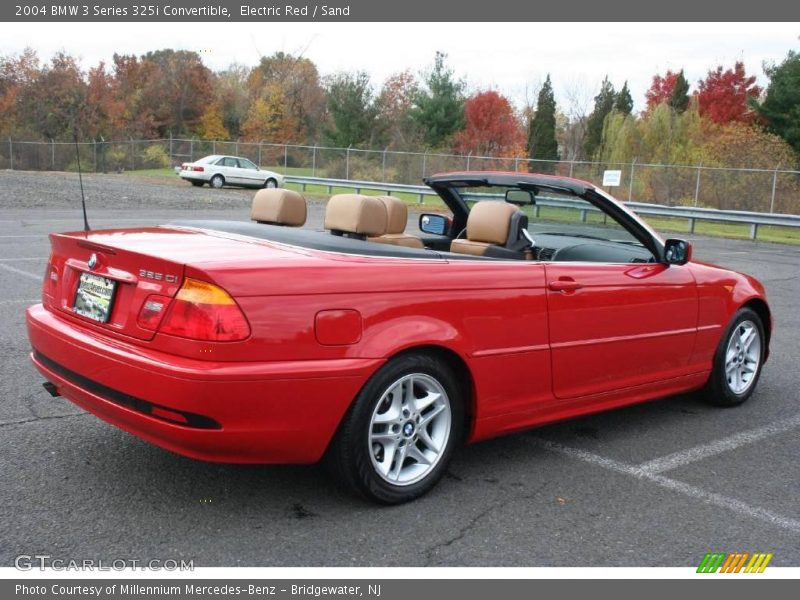 Electric Red / Sand 2004 BMW 3 Series 325i Convertible