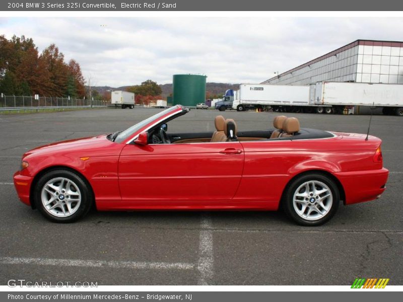 Electric Red / Sand 2004 BMW 3 Series 325i Convertible
