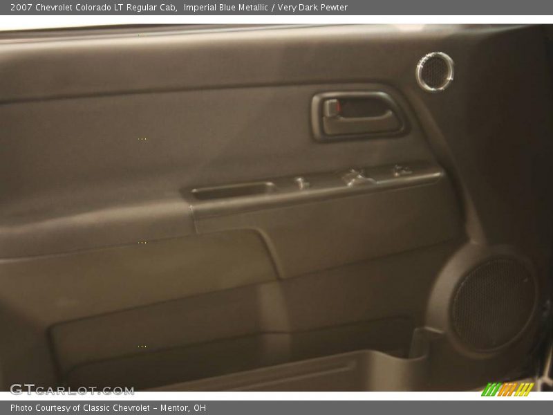 Imperial Blue Metallic / Very Dark Pewter 2007 Chevrolet Colorado LT Regular Cab
