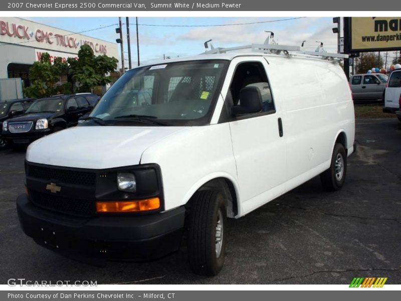 Summit White / Medium Pewter 2007 Chevrolet Express 2500 Commercial Van