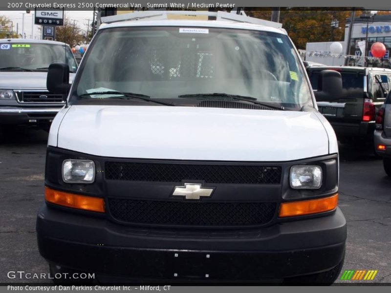 Summit White / Medium Pewter 2007 Chevrolet Express 2500 Commercial Van
