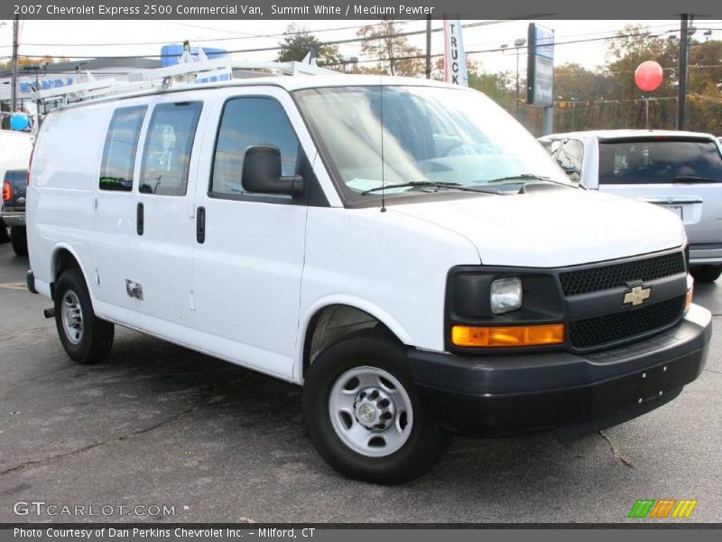 Summit White / Medium Pewter 2007 Chevrolet Express 2500 Commercial Van