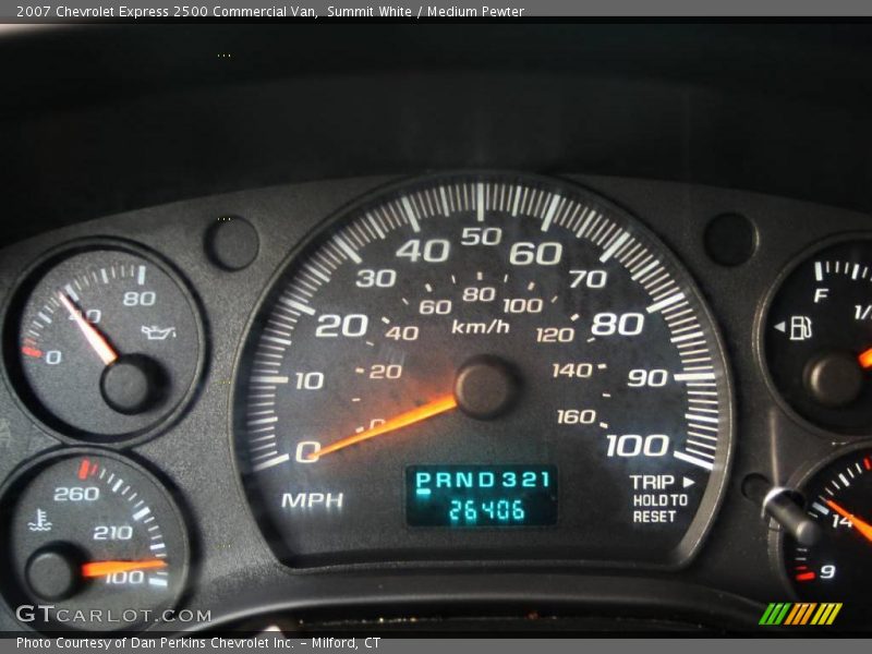 Summit White / Medium Pewter 2007 Chevrolet Express 2500 Commercial Van
