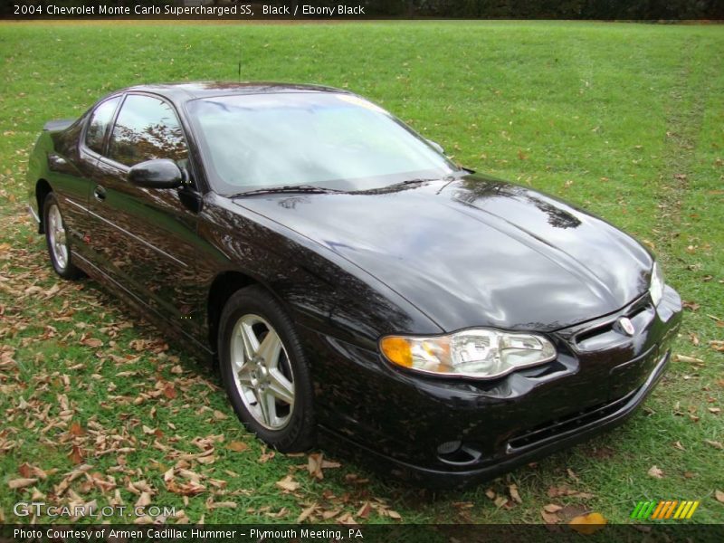 Black / Ebony Black 2004 Chevrolet Monte Carlo Supercharged SS