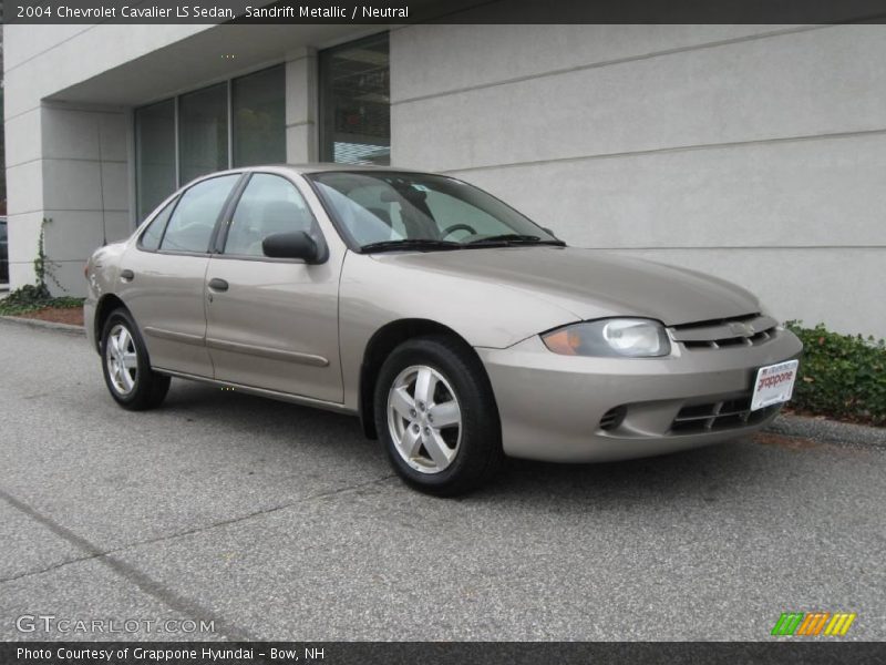 Sandrift Metallic / Neutral 2004 Chevrolet Cavalier LS Sedan