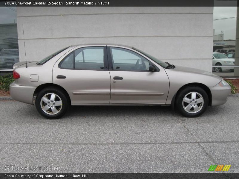 Sandrift Metallic / Neutral 2004 Chevrolet Cavalier LS Sedan