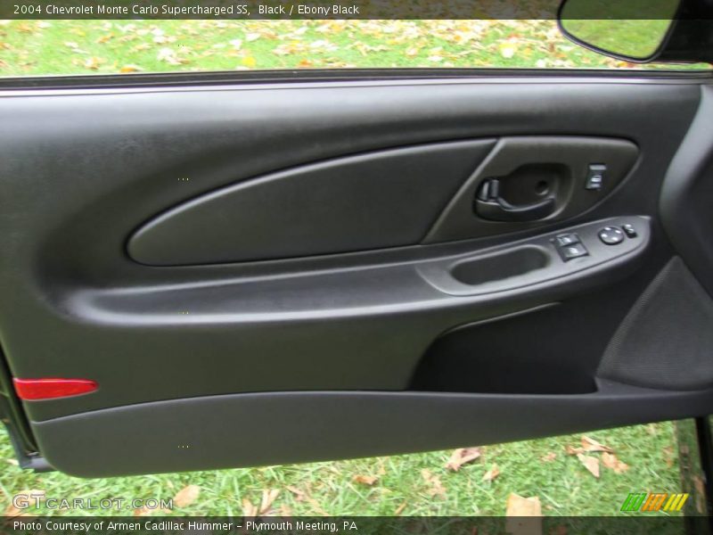 Black / Ebony Black 2004 Chevrolet Monte Carlo Supercharged SS